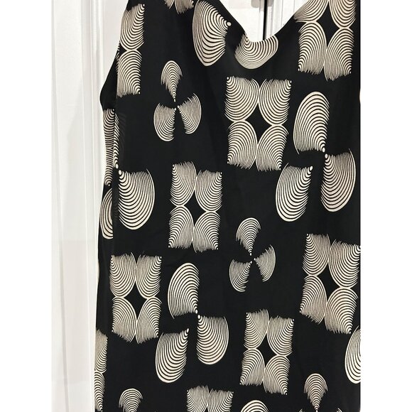 21St Escape Womens Sleeveless Geometric Print Maxi Dress Sz XL - Picture 4 of 8